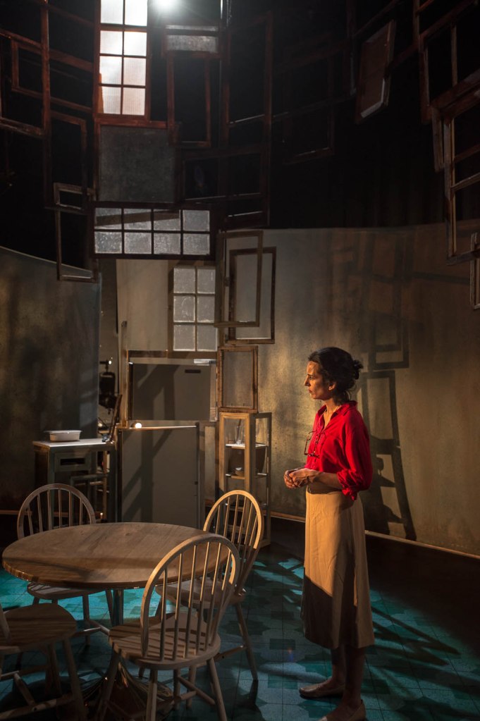 Pictured: Deena Aziz; Set Design by ; Photography by Andrew Alexander